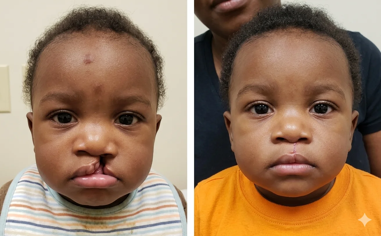 Cleft Lip & Palate — plastic surgery procedure by Dr. Adelaida